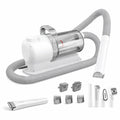 MicroData 2.5L Pet Grooming Vacuum Kit with Electric Push Combs & Brushes for Cats & Dogs | 2-in-1 Deshedding & Suction